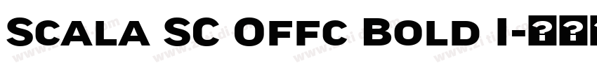 Scala SC Offc Bold I字体转换 Scala SC Offc Bold I字体转换